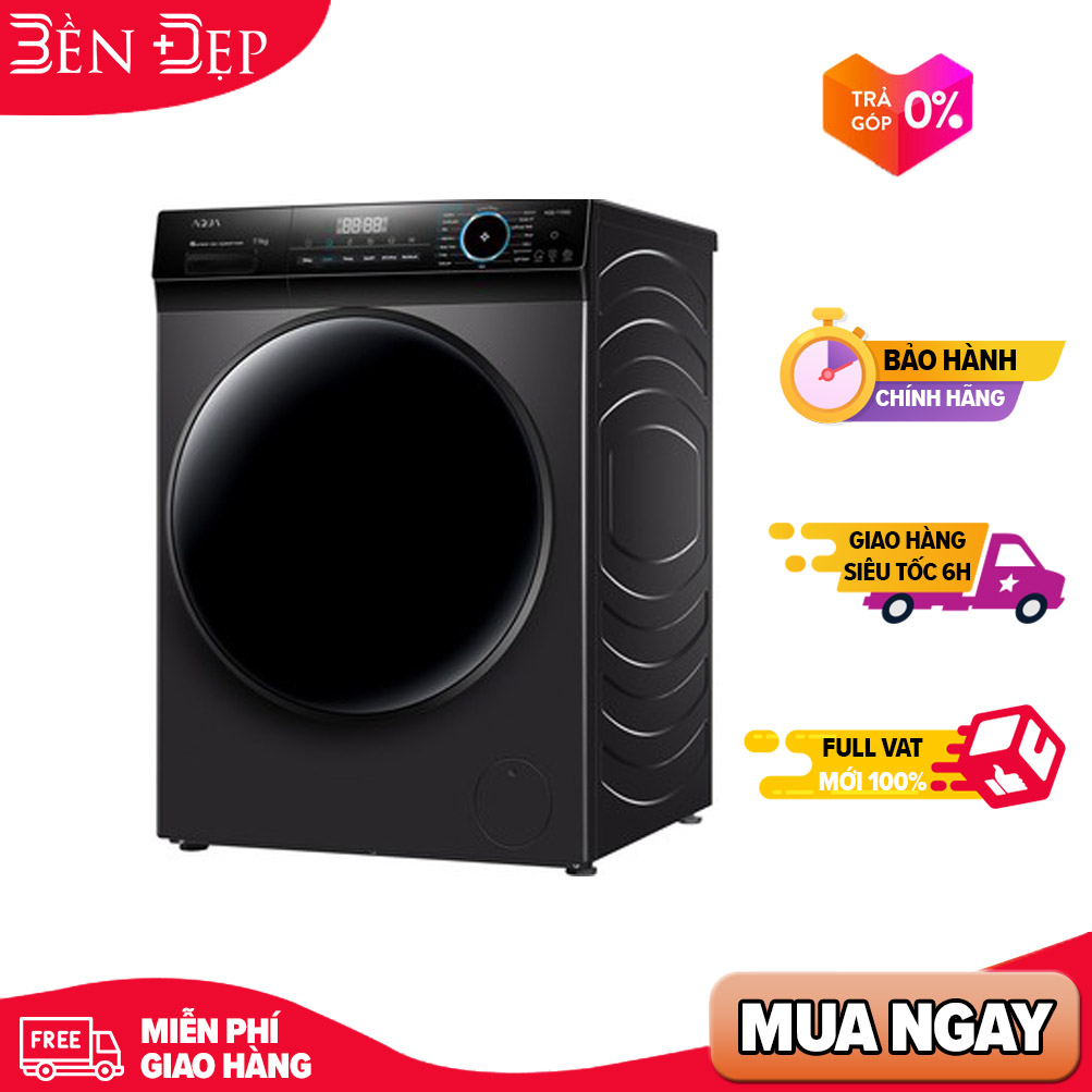 [TRẢ GÓP 0%] Máy giặt Aqua Inverter 11 kg AQD-D1103G.BK (Giá áp dụng giao tại HN, HCM& các tỉnh liên hệ shop)