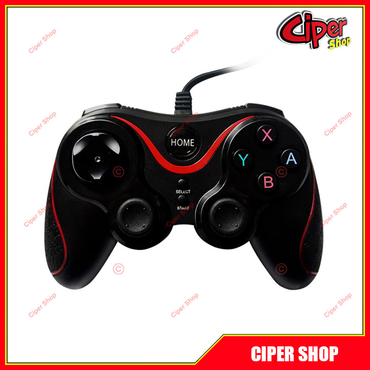 Tay cầm chơi game PS USB cho PC - Tay cầm chơi game USB
