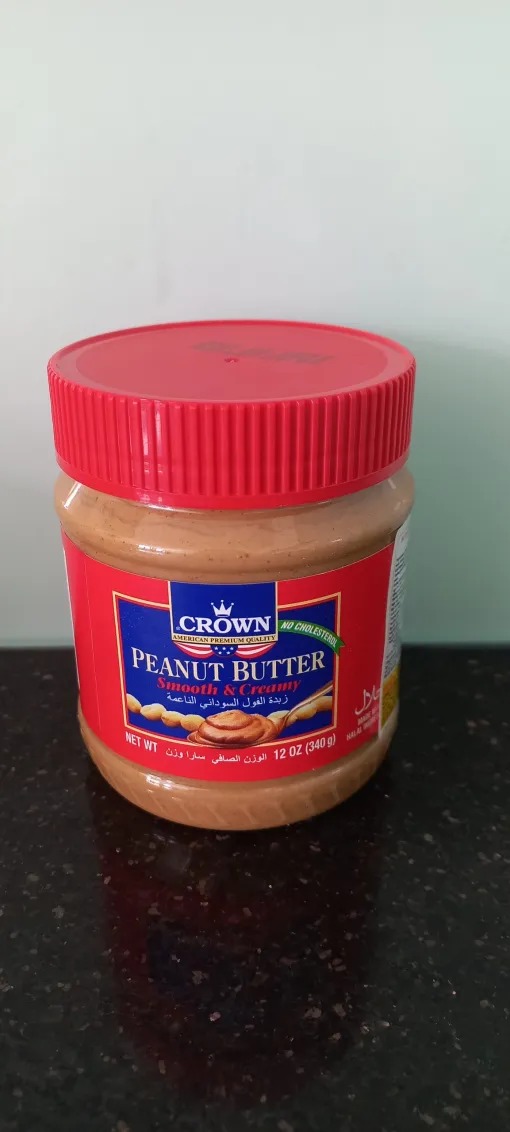 HSD: 30/09/2024.Crown Peanut Butter Smoothy & Creamy .Bơ Đậu Phộng 340g.HSD: 30/09/2024
