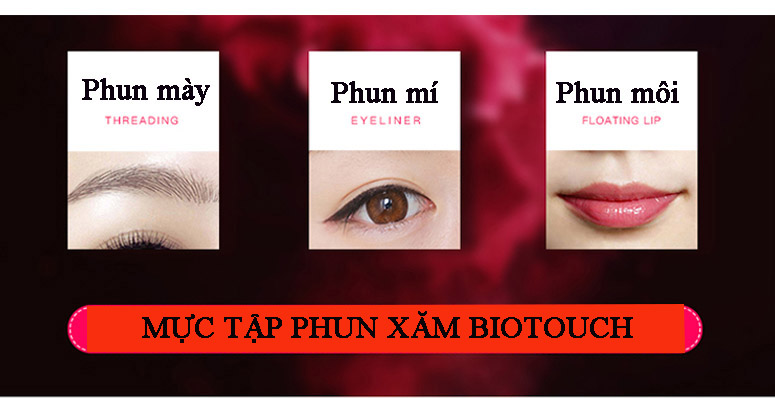 [HCM]Mực tập phun xăm biotouch -Dcpxtrangphamsg