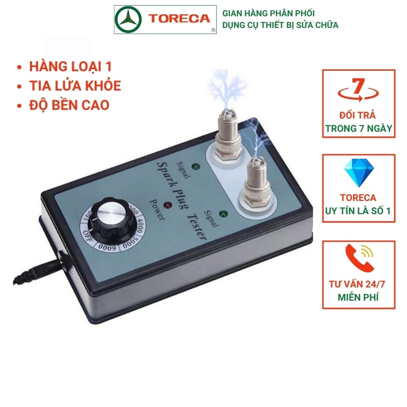 Thiết bị kiểm tra chất lượng bugi, bộ test bugi ô tô TORECA