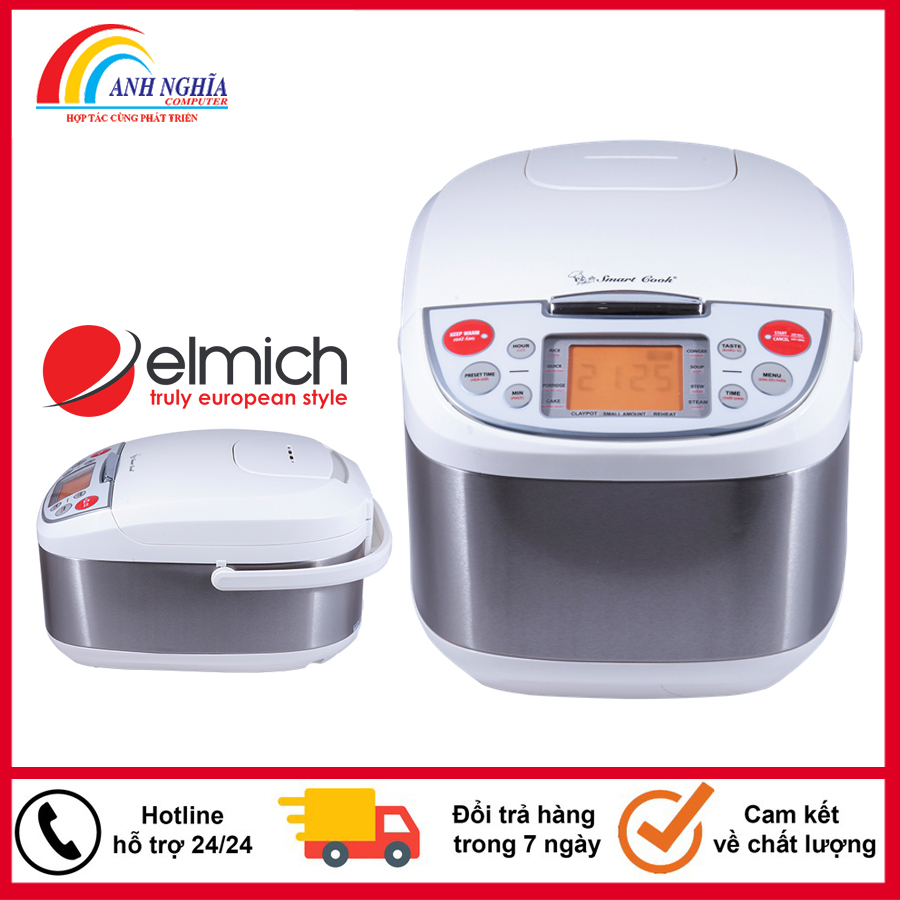 Nồi cơm điện tử elmich smartcook rcs-0025
