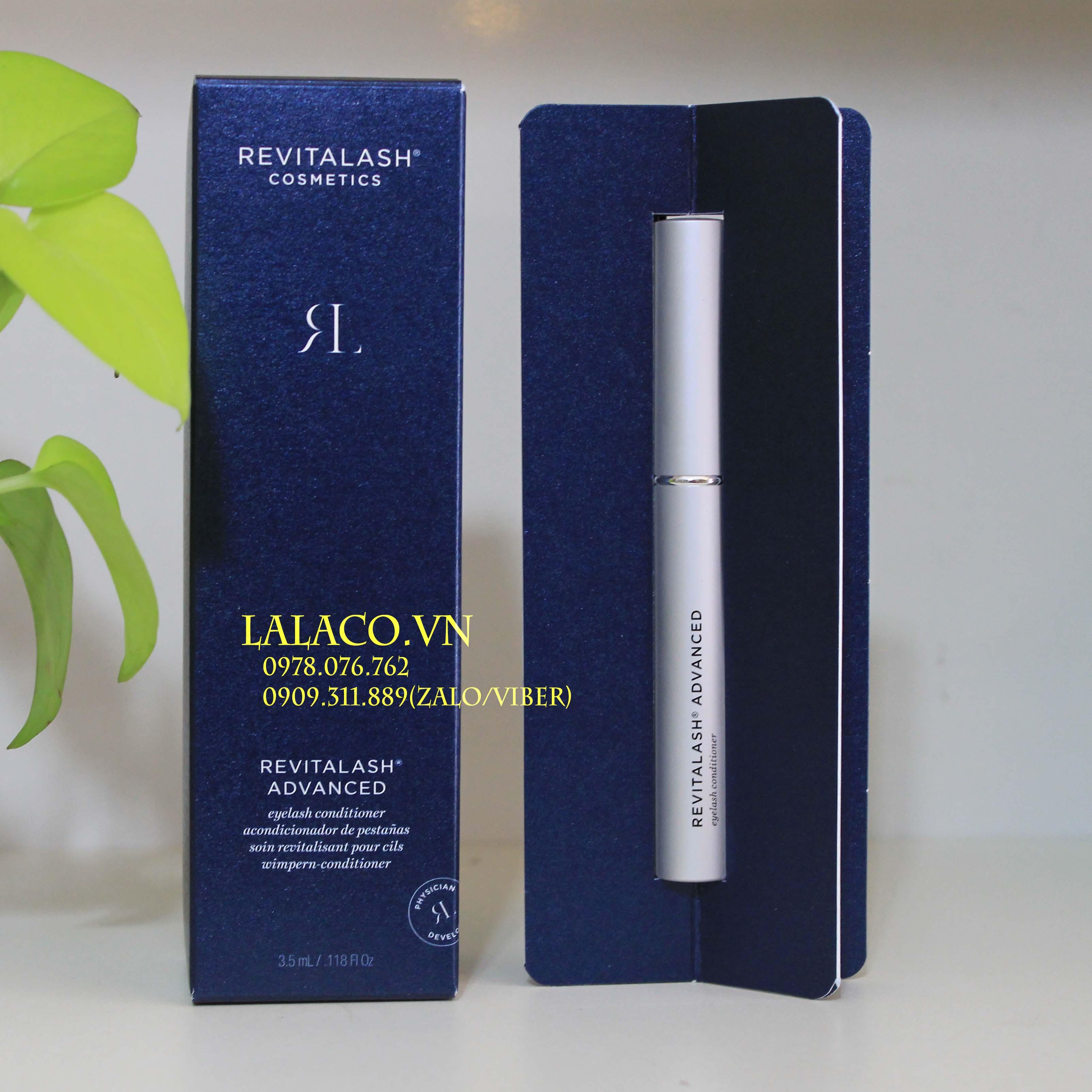 [HCM][mẫu mới 2019: 35 ml] Serum mọc mi làm dài và dày mi Revitalash Advanced của Mỹ