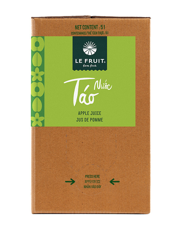 Nước ép táo le fruit 5l