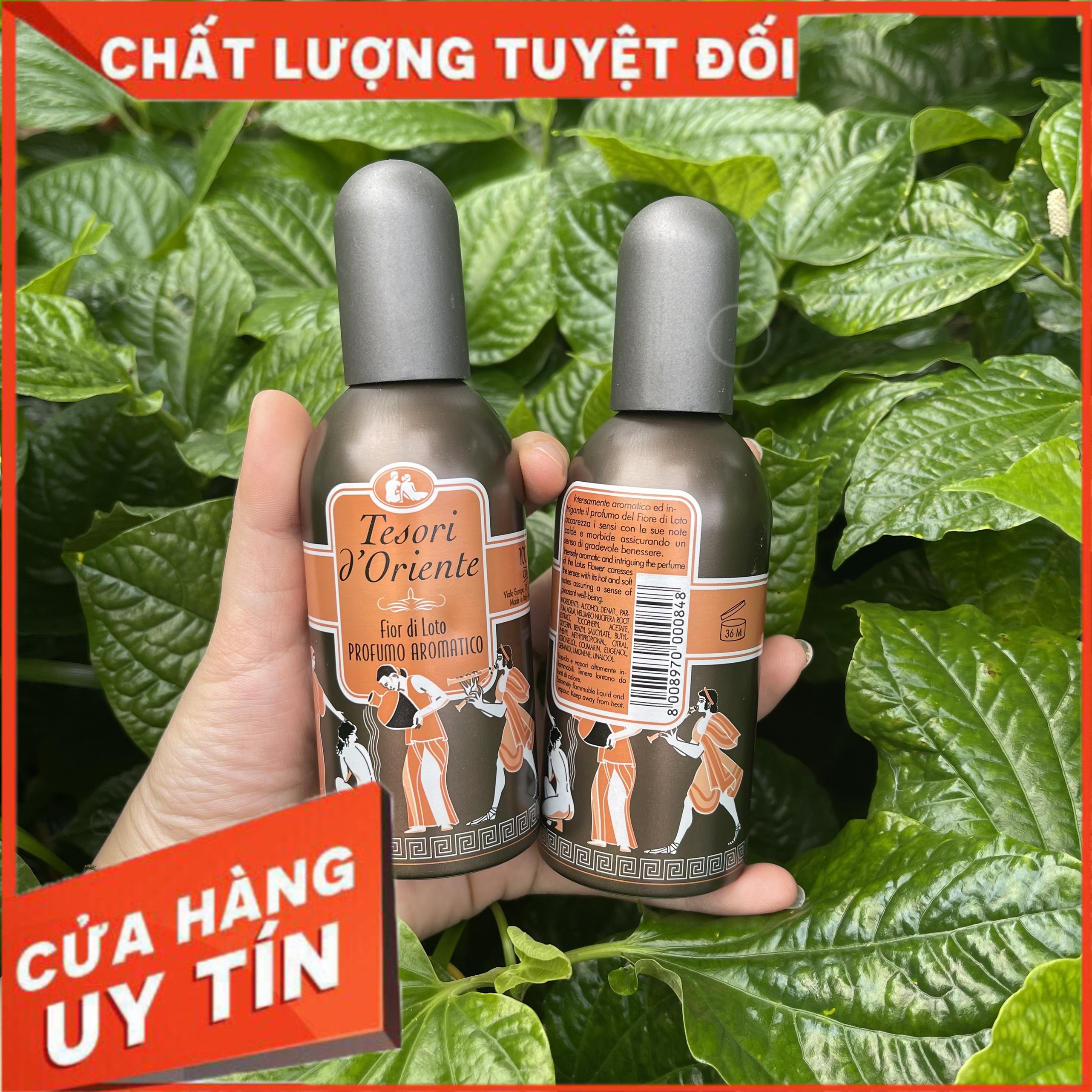 Nước Hoa Italia hương Hoa Sen 100ml Tesori D'Oriente