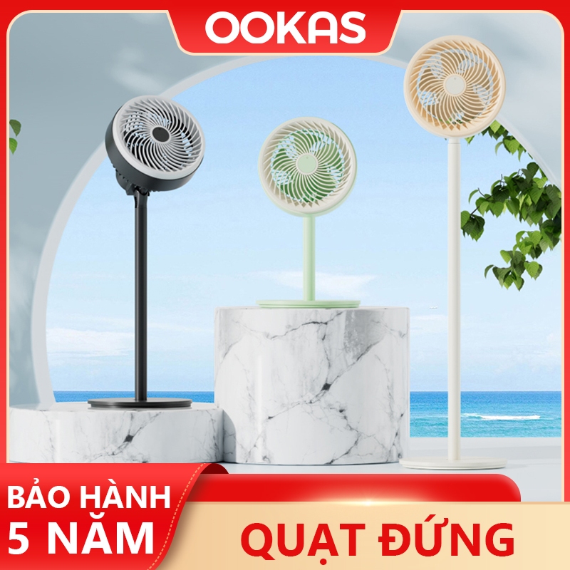 Ba màu tùy chọn máy tính để bàn quạt điện đa chức năng bền dọc không khí lưu thông quạt gió lớn cho nhà phòng ngủ văn phòng ba tốc độ điều chỉnh