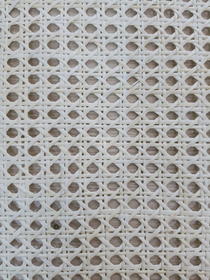 tấm lưới mây mắt cáo tấm mây đóng nội thất khổ cao 70cm mầu trắng