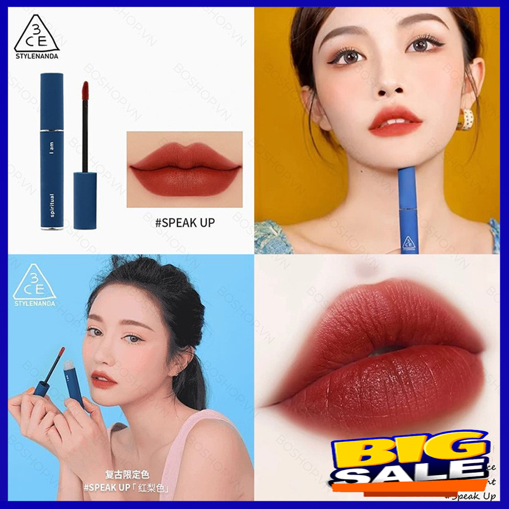 Son Môi Nữ - Son 3.C.E cao cấp, Chất son nước  lì mềm mịn ko trôi ko gây khô môi, Màu son thời thượng phù hợp giới trẻ thời đại.
