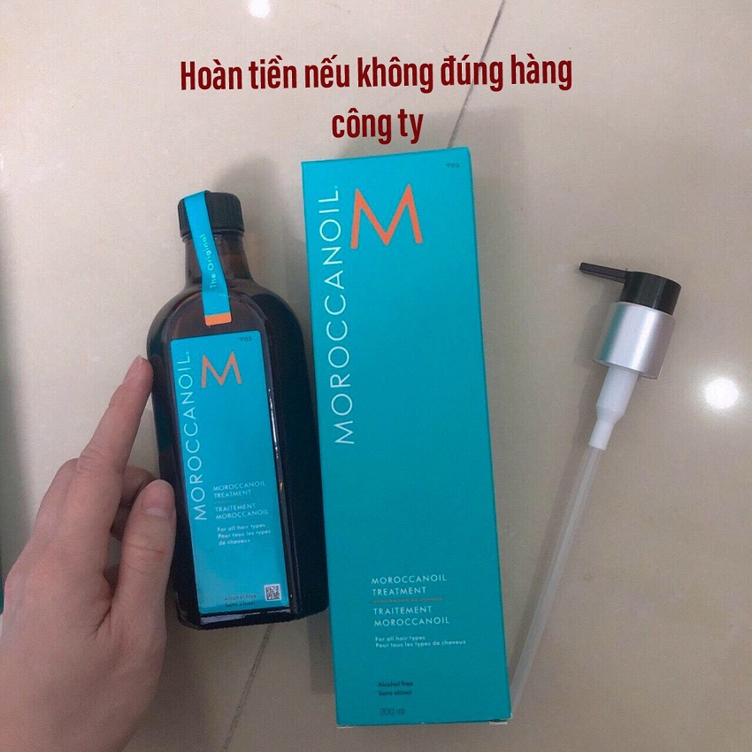 [HCM]Tinh dầu Moroccanoil Trearment Isreal dưỡng tóc mềm mượt  200ml