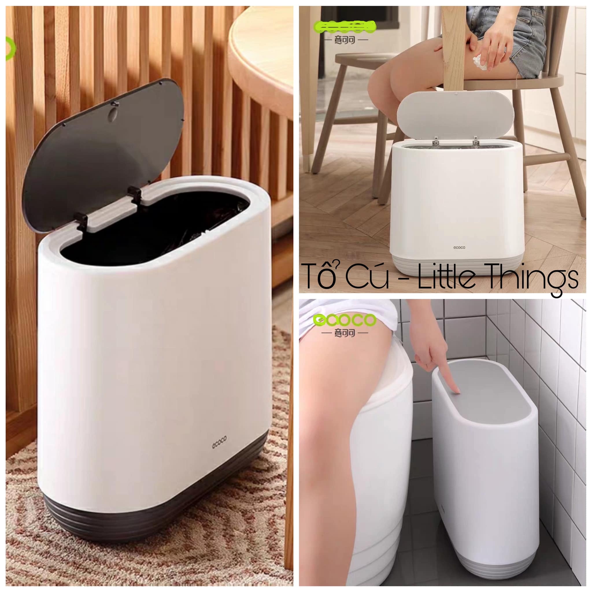Thùng rác siêu xinh có nút bật tự động,thùng rác thông minh, sọt rác có nắp đậy - thùng rác văn phòng-thùng rác thông minh sọt rác có nắp đậy thùng rác tái chế thùng rác văn phòng oenon kiểu dáng hiện đại hàng cao cấp