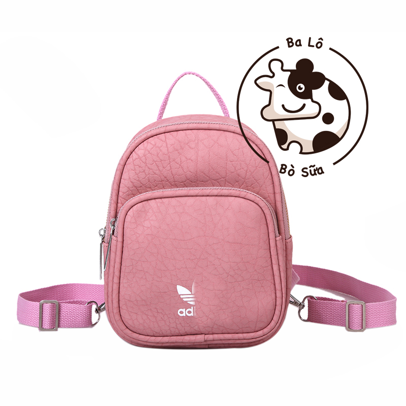 Balo adida mini nữ - chất liệu da cao cấp