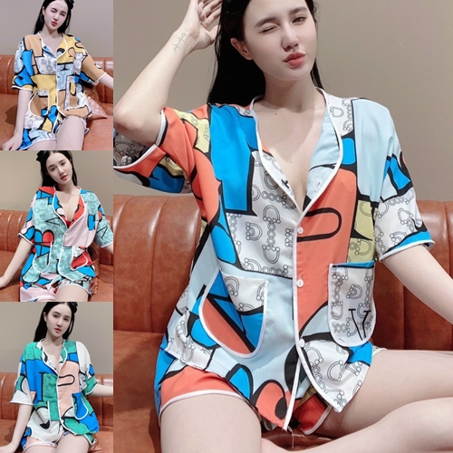 SET BỘ NỮ SIÊU XINH ĐỒ BỘ NGẮN VẢI LỤA HÀN LOẠI 1 / MẪU TRẺ TRUNG SIZE M TỪ 44kg đến 60kg