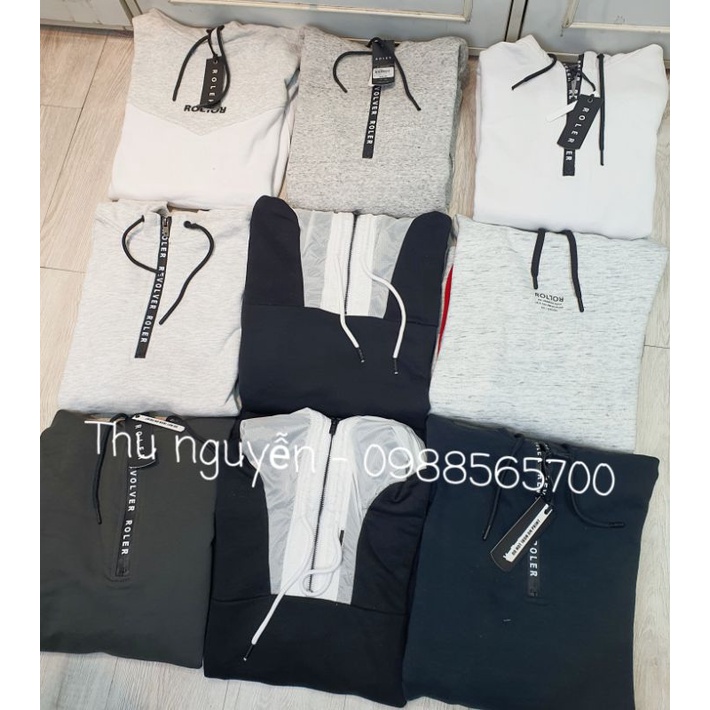 [Ảnh thật] Áo hoodie đại cồ bé trai Roler TQXK 6-16y Bong kids
