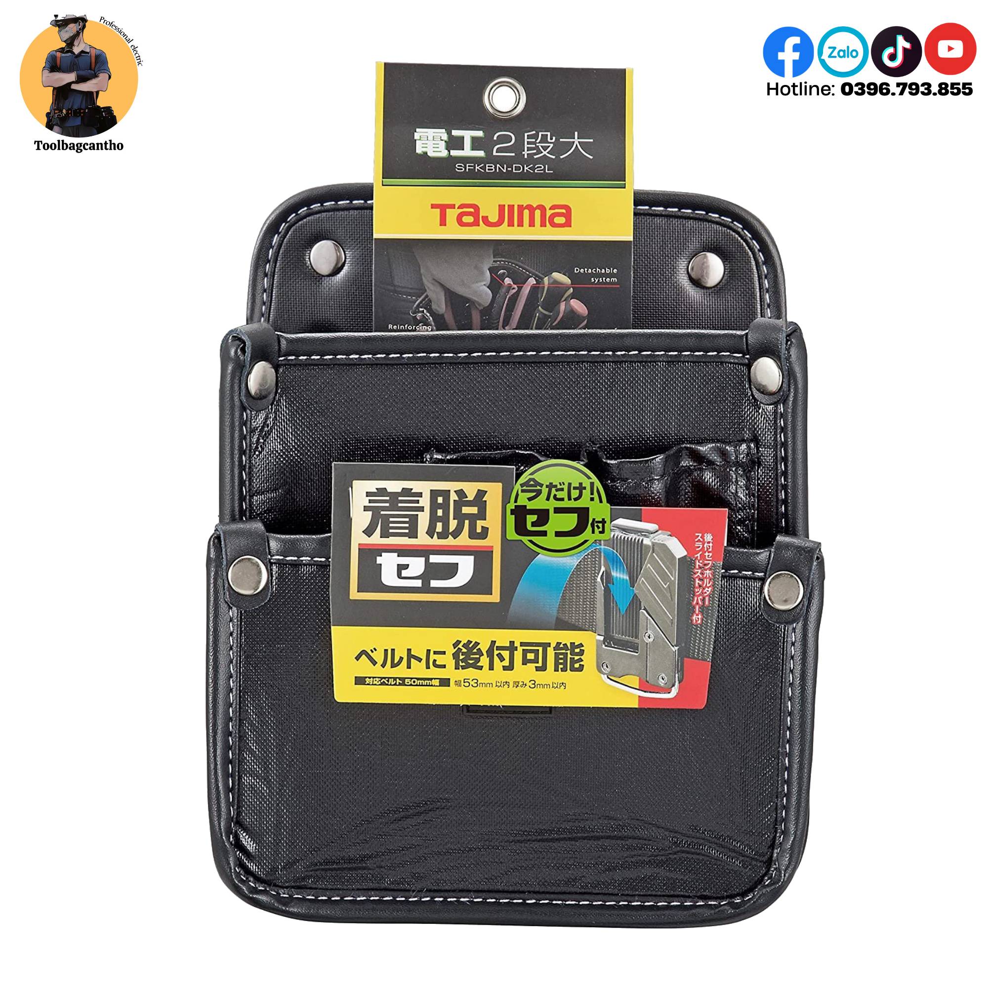 Túi đồ nghề tajima sfbkn-dk2l