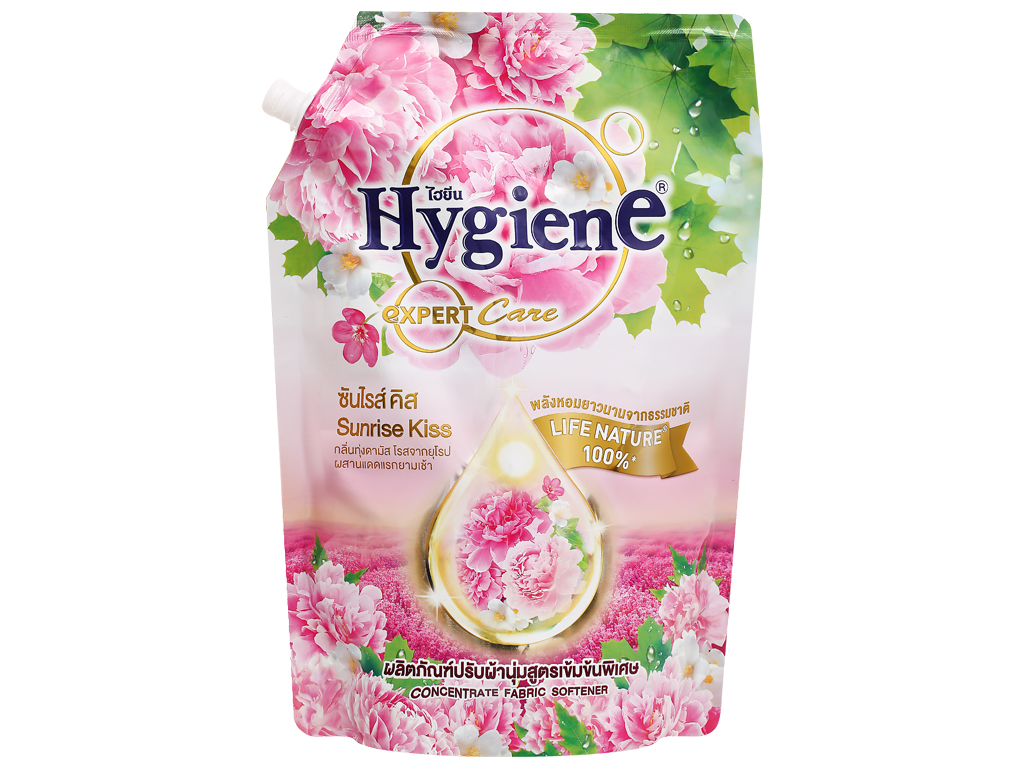 Nước xả vải đậm đặc hygiene thái lan hồng 1.3l