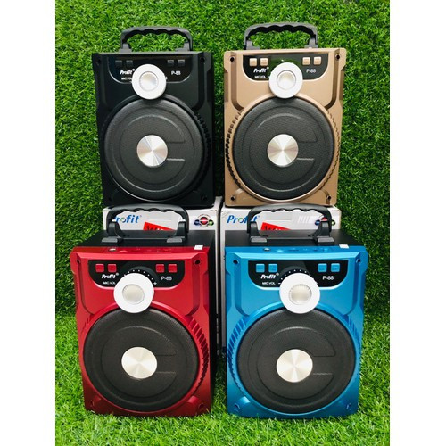 [HCM]Loa kiomic p88 kiomic p89 tặng kèm micro karaoke có dây