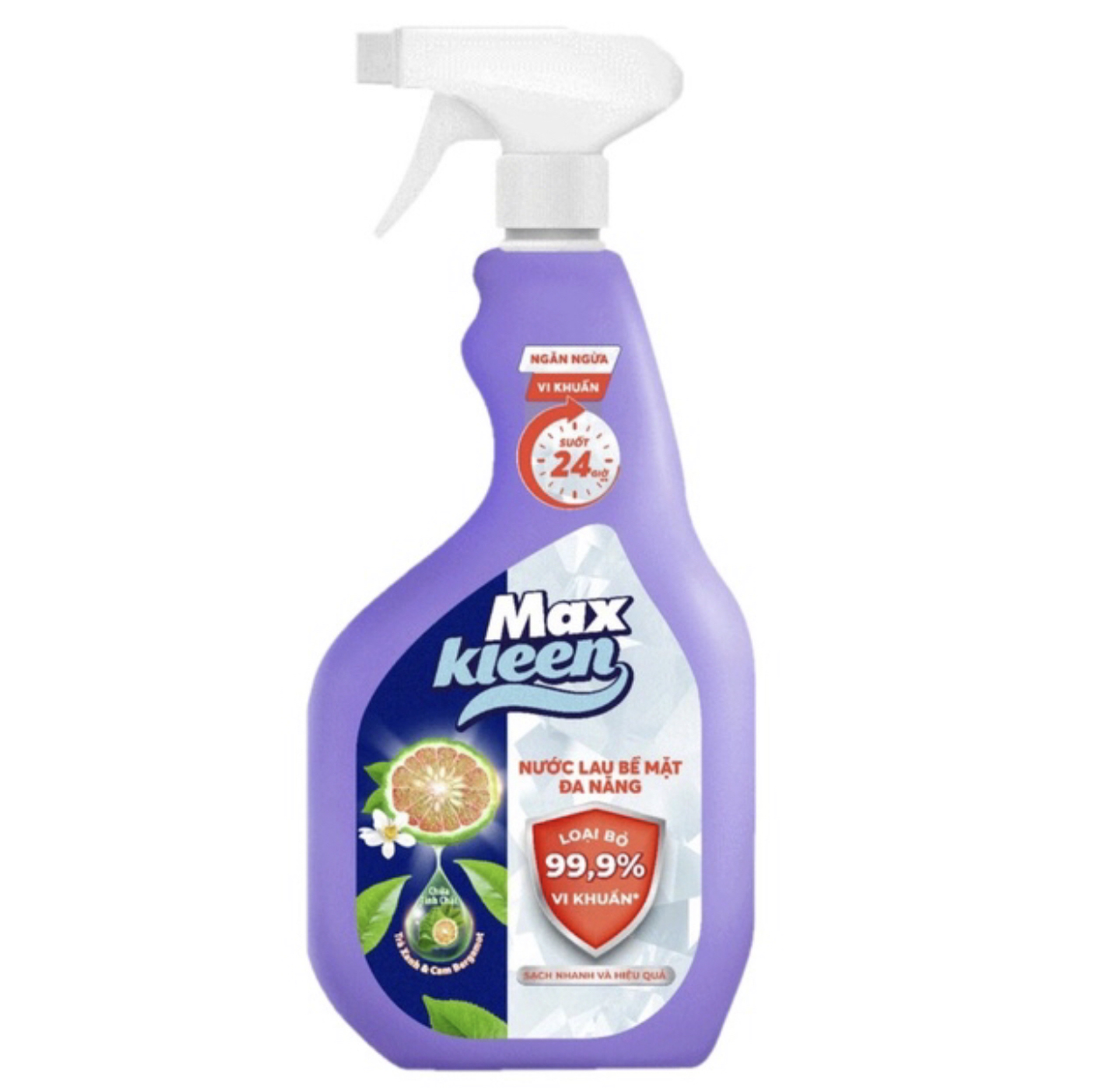 Nước lau bề mặt đa năng maxkleen 520ml