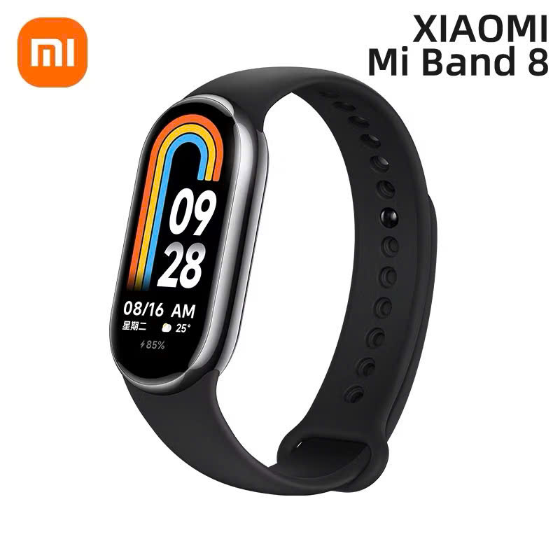 (hàng mất seal , hộp xấu ,hàng mới ) Đồng Hồ Thông Minh Xiaomi Mi Band 8 bản nội địa không có tiếng việt nha