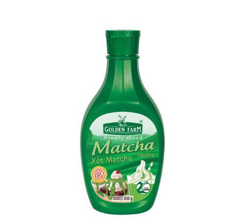 Sốt matcha golden farm