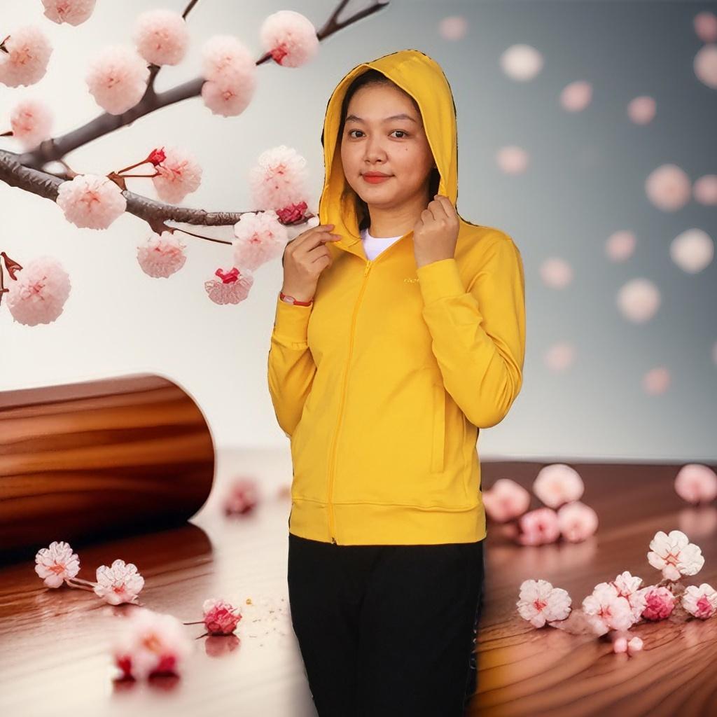 Áo khoác nữ và nam GOKING, vải da cá 100% cotton, 6 túi tiện dụng, chống lạnh, chống nắng, giữ ấm cơ thể hiệu quả