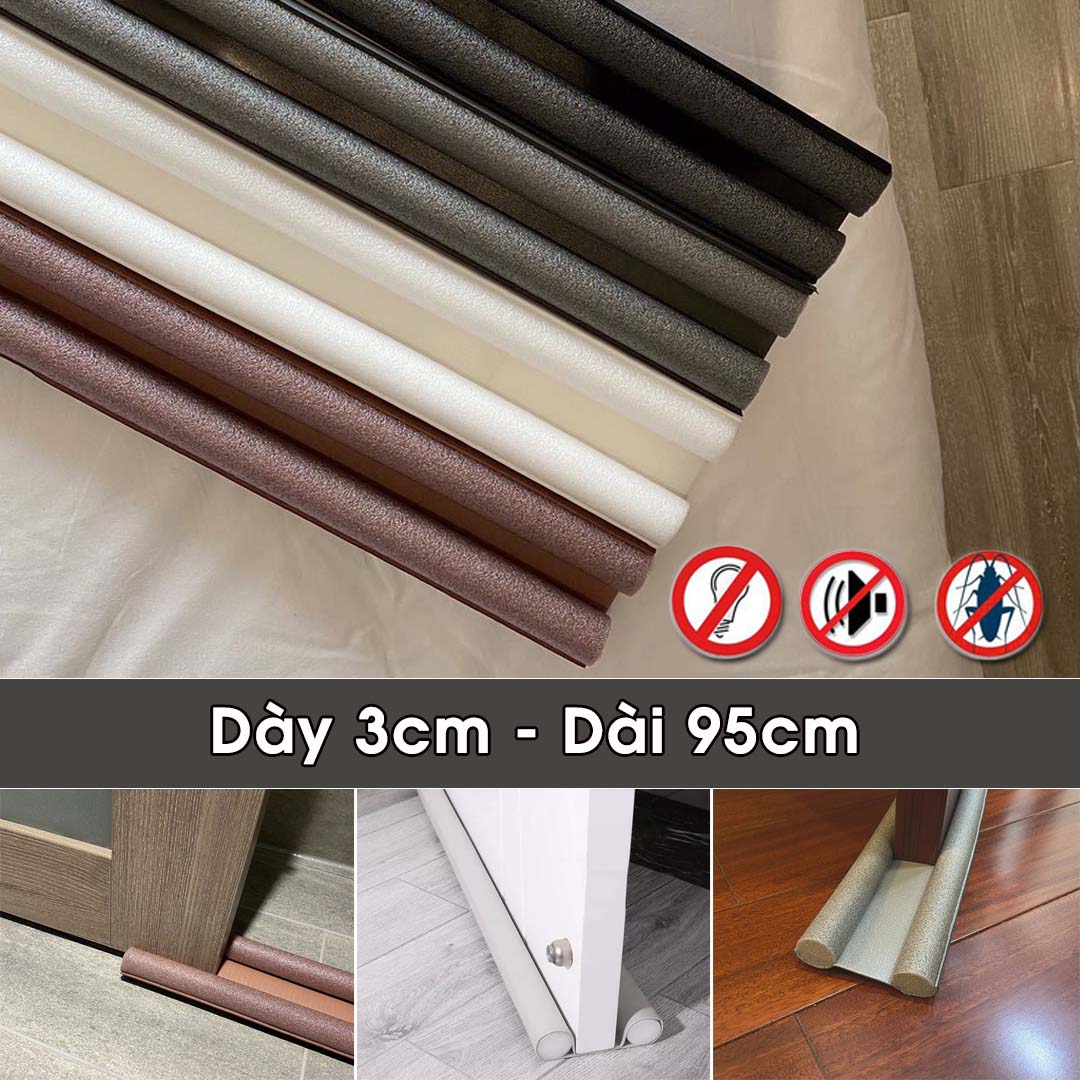 Ron chống ồn cho cửa gỗ dụng cụ chèn cửa bịt khe cửa
