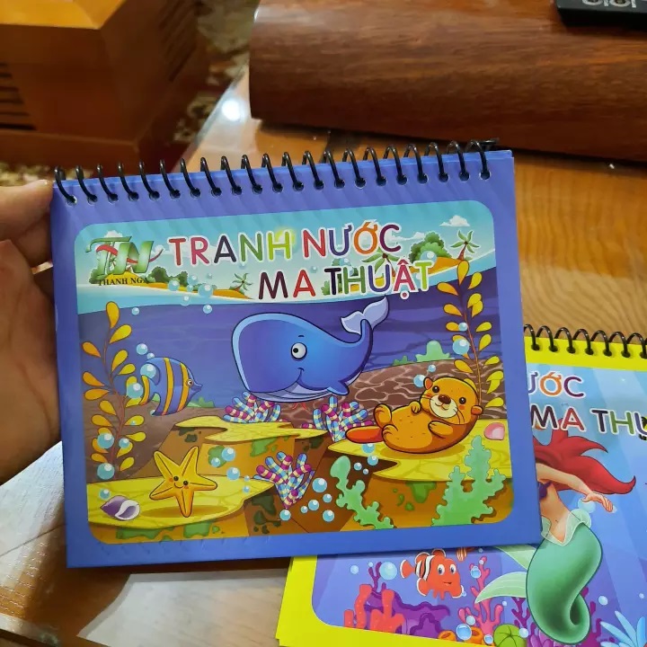 (TẶNG KÈM 3 BÚT TỰ XÓA)- Vở Tập Tô, Vở Tô Màu Cho Bé, Vở Tập Tô Chữ, Tập Vẽ , Tập Viết Tự Xóa cho Bé  Mầm Non- Vỡ vẽ Tô Màu Kèm Bút Nước Tự Xóa- Vở Tô Màu Ma Thuật Magic,Tô Công Chúa, Con Vật, Ô tô , Phong Cảnh...