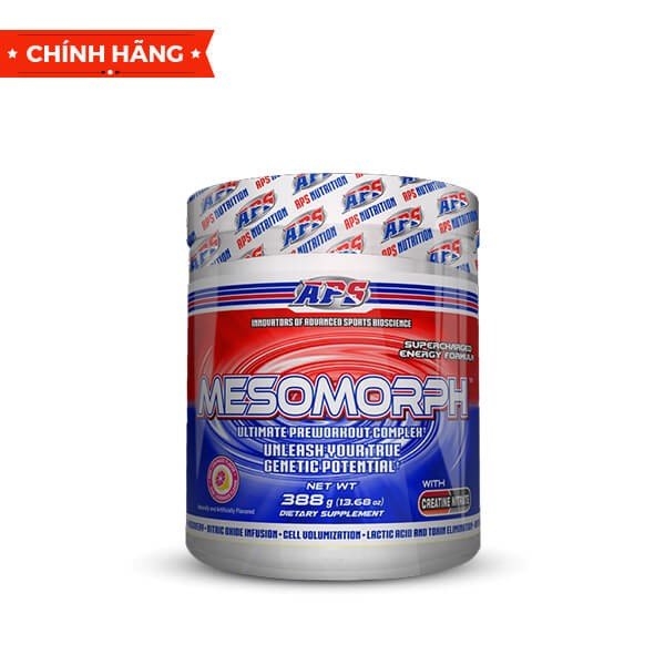 APS Pre workout Mesomorph thúc đẩy hiệu suất tập luyện, tăng tỉnh táo, tập trung