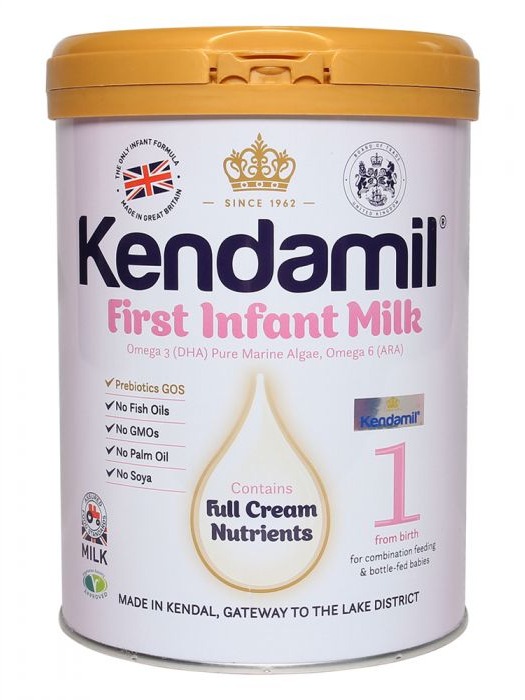 Sữa bột nguyên kem Kendamil số 1 900g dành cho trẻ từ 0 6 tháng tuổi