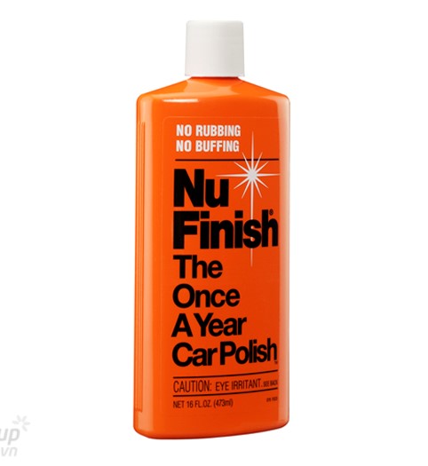 Dung dịch lau bóng và bảo vệ sơn xe Nu Finish Car Polish NF-76, 473ml