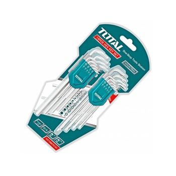 Bộ lục giác bằng và lục giác bông 18 chi tiết total tht106kt0181