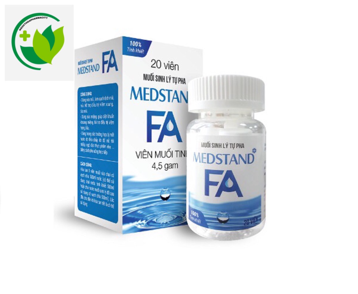 ✅✅ VIÊN MUỐI SINH LÝ TỰ PHA MEDSTAND FA