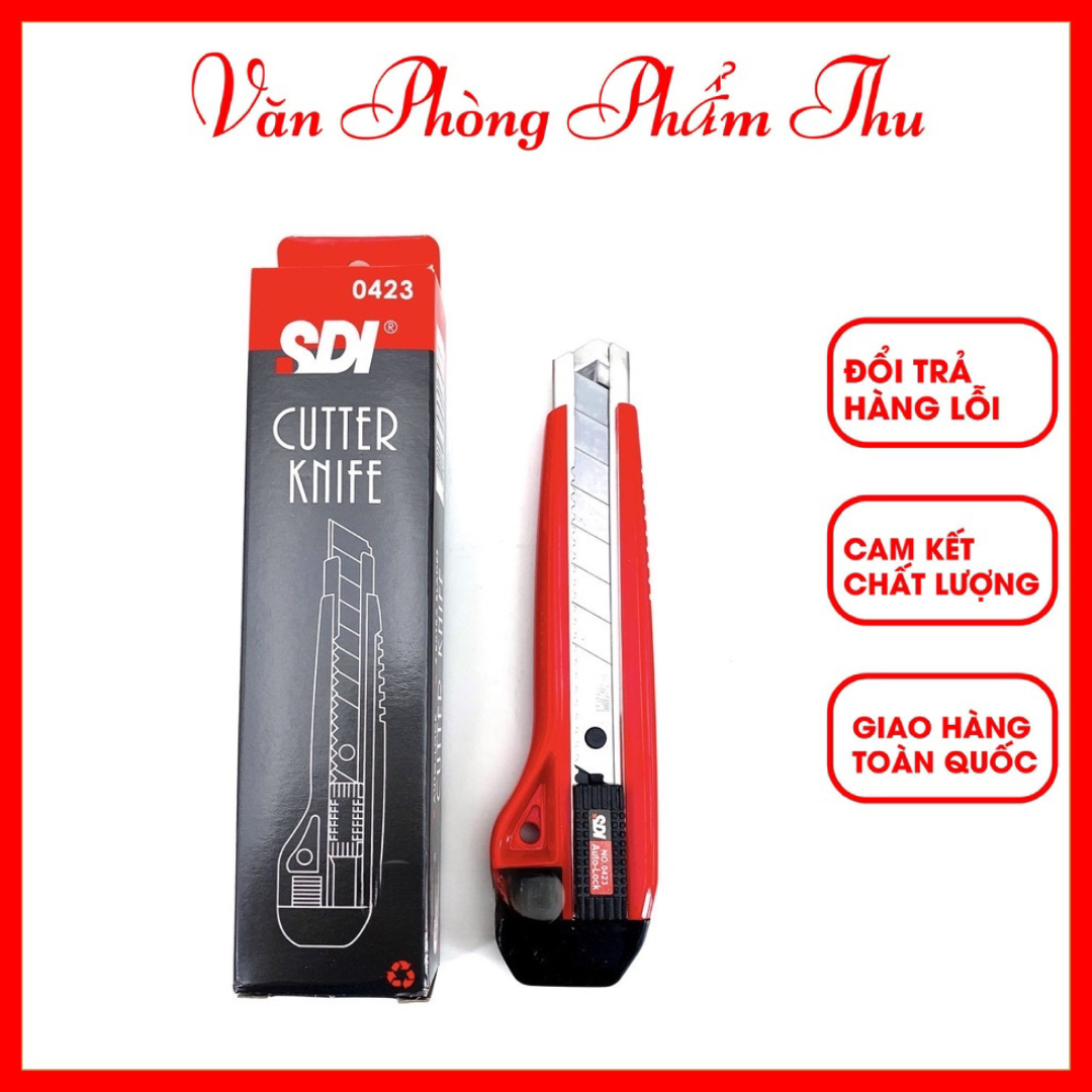 Dao rọc giấy nhỏ lớn sdi 0404 - sdi 0423 chính hãng có tem chống hàng giả