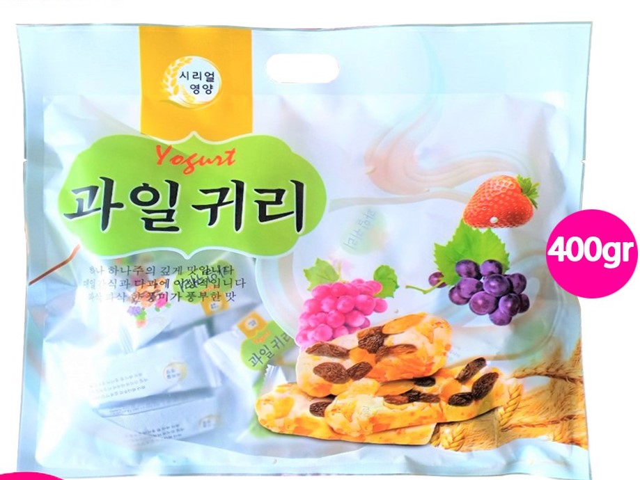 Bánh yến mạch trái cây sữa chua yogurt hàn quốc