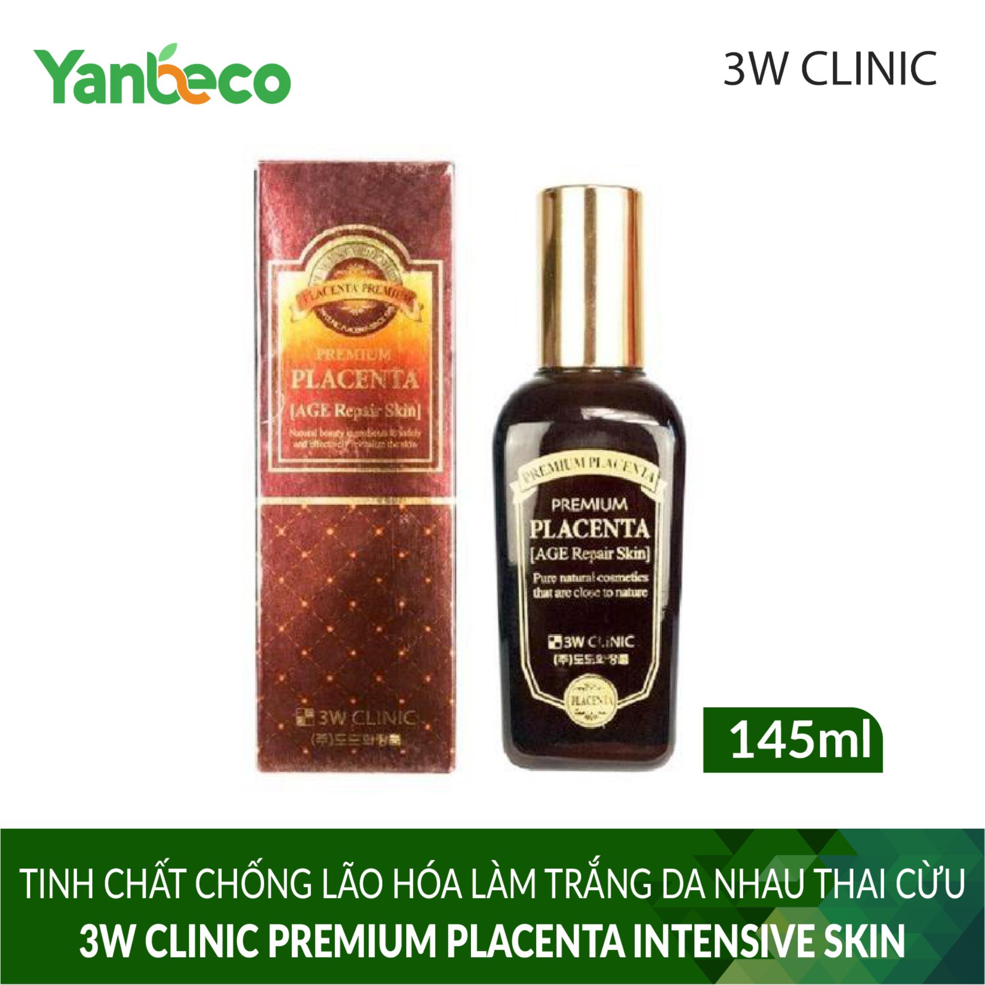 Tinh chất chống lão hóa làm trắng da tinh chất nhau thai cừu 3W CLINIC PREMIUM PLACENTA INTENSIVE SKIN