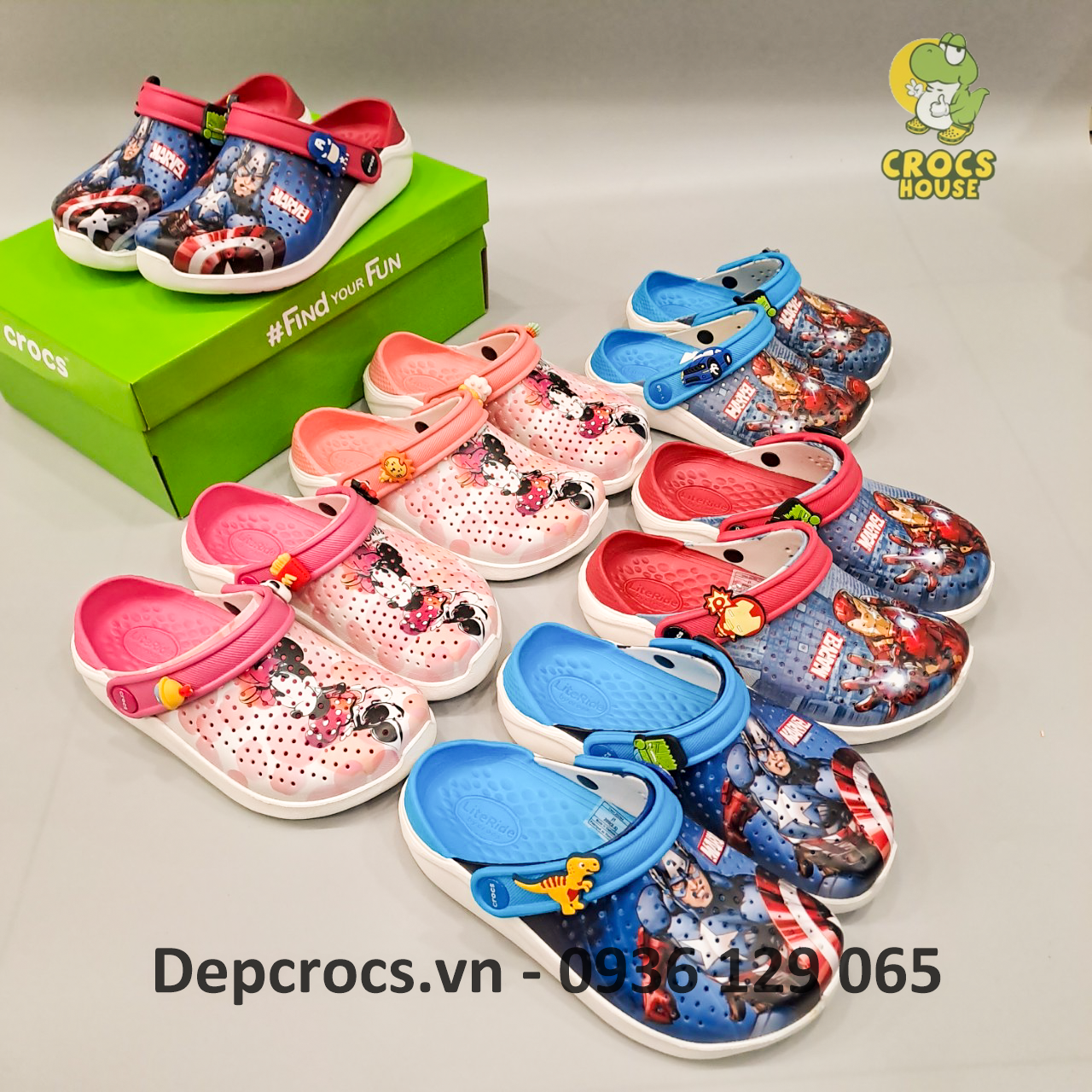 crocs marvel Chất Lượng, Giá Tốt 