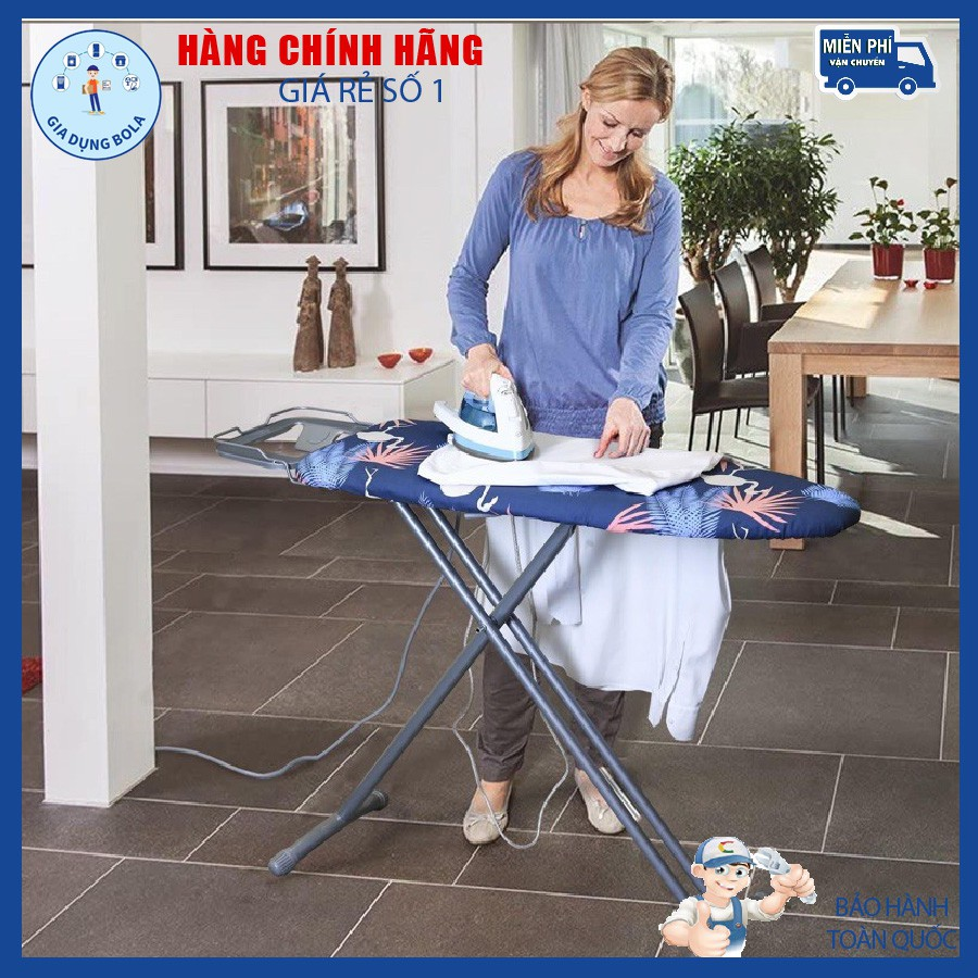 Bàn để ủi quần áo dạng đứng Lebenlang LBB363 Hàng Đức - (Tặng kèm thêm vỏ bọc)