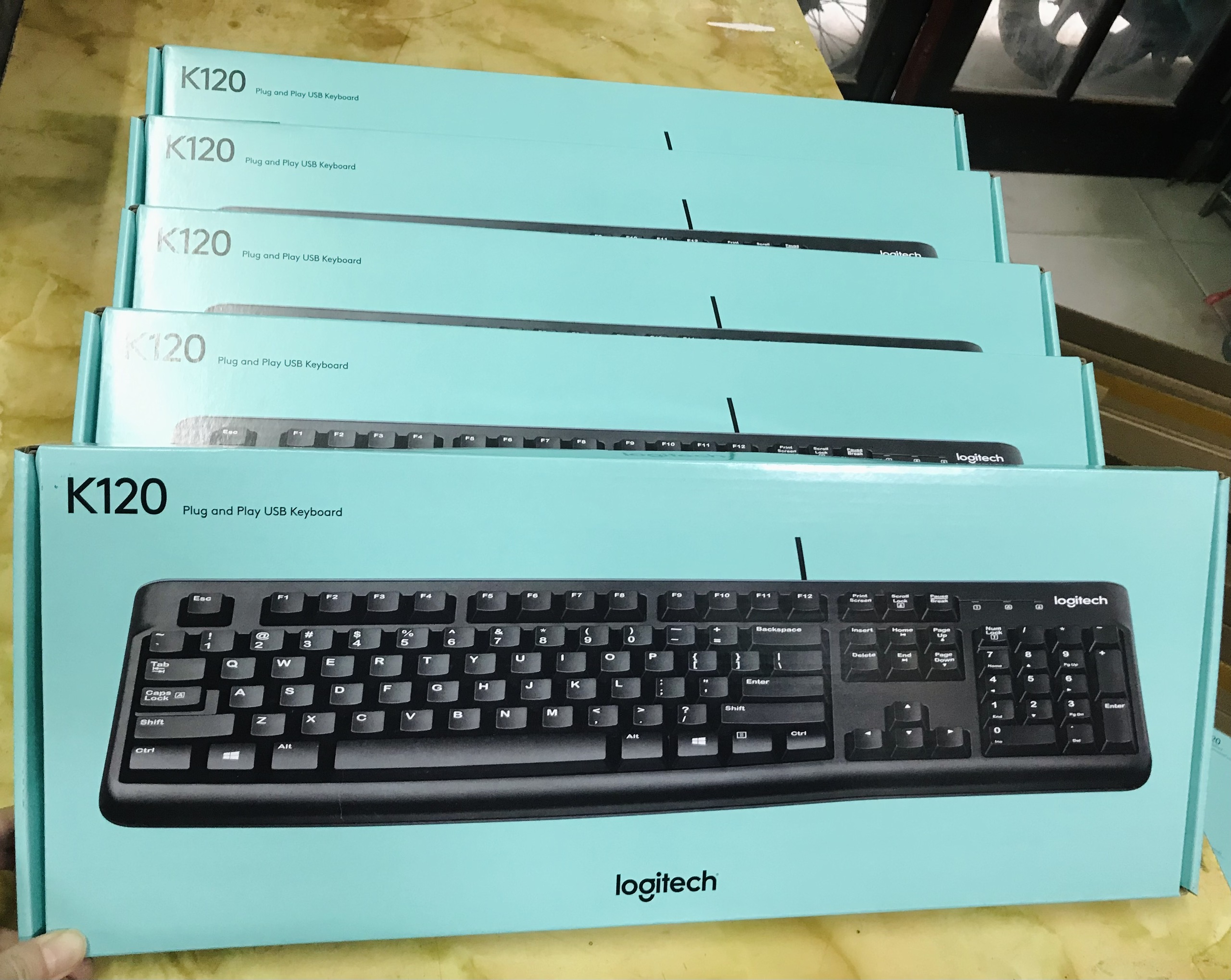 Bàn phím Logitech K120 mới 100%- Chính hãng