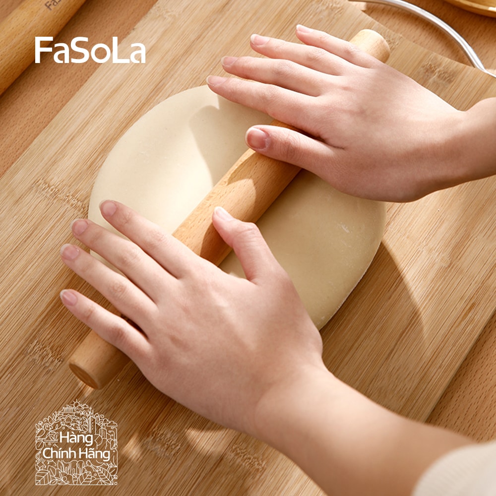 Cây lăn bột làm bánh gỗ dẻ gai FASOLA FSLSH-182