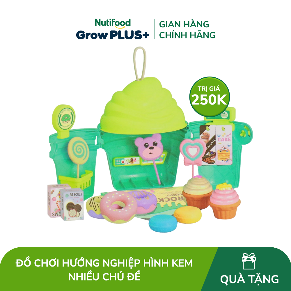 Gift Đồ chơi hướng nghiệp hình kem nhiều chủ đề