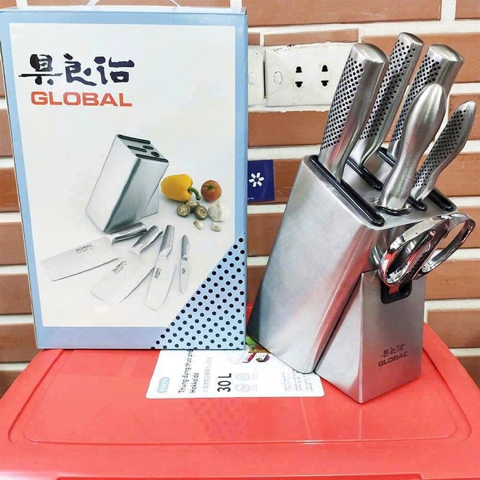 Set Bộ dao 7 món Global - Made in Japan nổi tiếng của Nhật