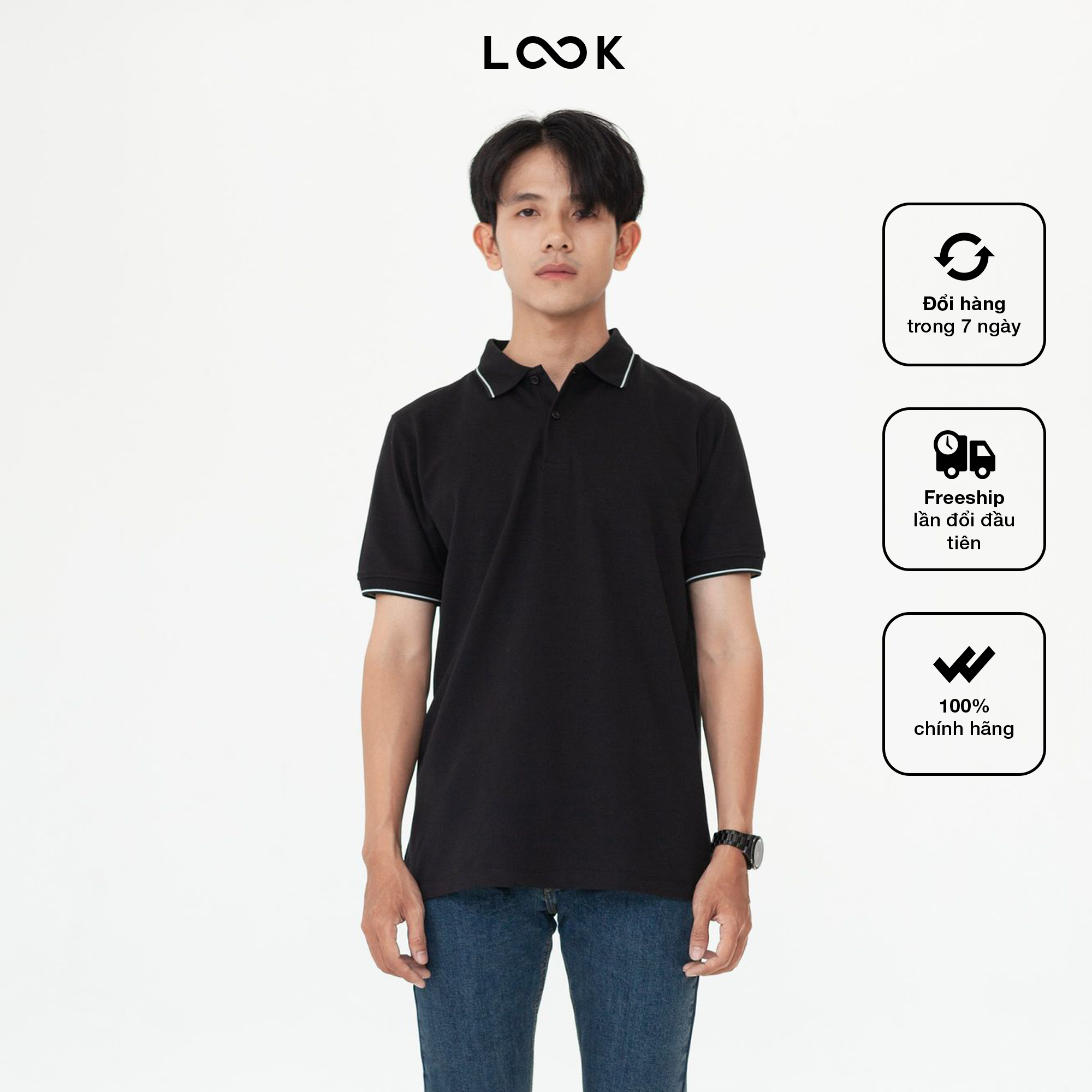 Áo Polo Nam Look Fitted Polo