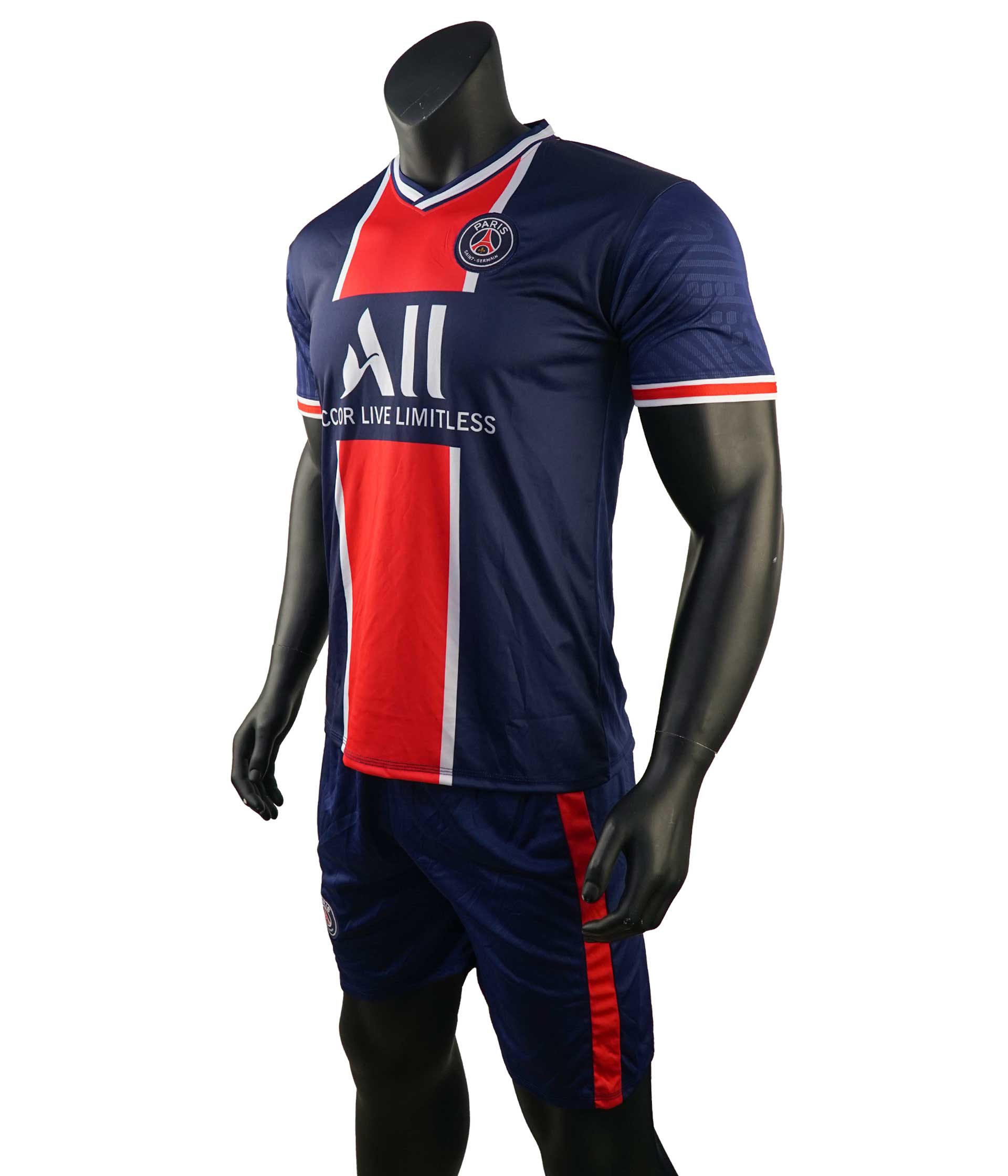 [HCM]⚡Quần Áo Đá Bóng CLB PSG - Paris Saint-Germain⚡ Màu Đen Sân NhàMùa Giải 2020-2021 Form thon Thấm Hút Mồ Hôi Tốt - HAPISPORT