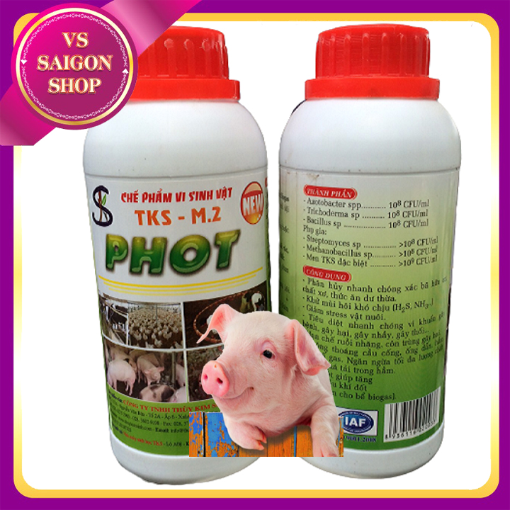 [Chai 500ML] PHOT: Thông Thoáng Cầu Cống, Khử Mùi Hôi Chuồng Trại