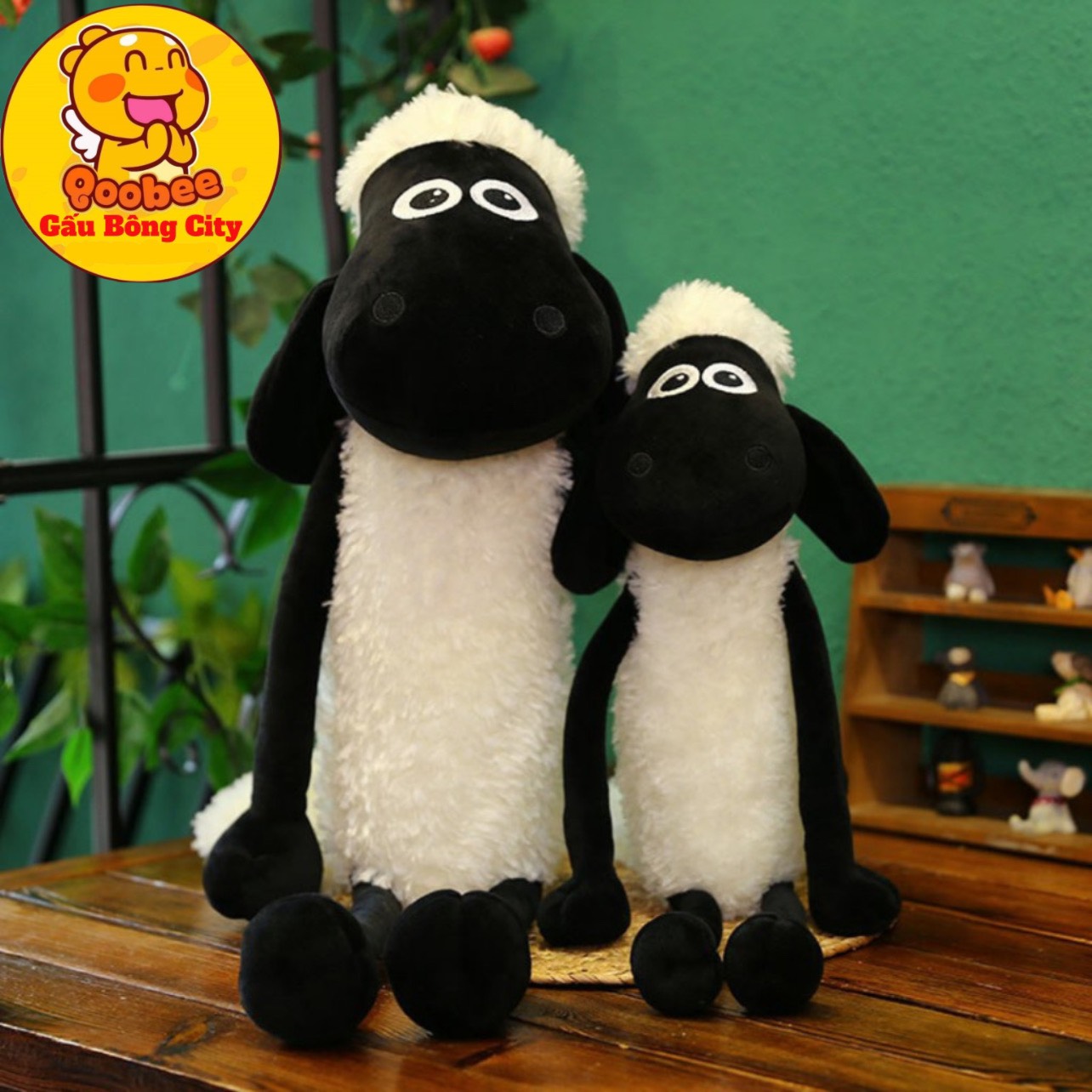 Cừu Shaun The Sheep Nhồi Bông Cao Cấp Gấu Bông City