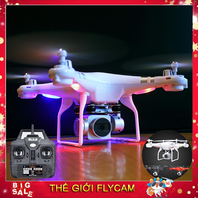Flycam giá rẻ, flycam hjrc h5 chụp ảnh - quay phim hd - bảo hành 1 đổi 1 bởi thế giới flycam