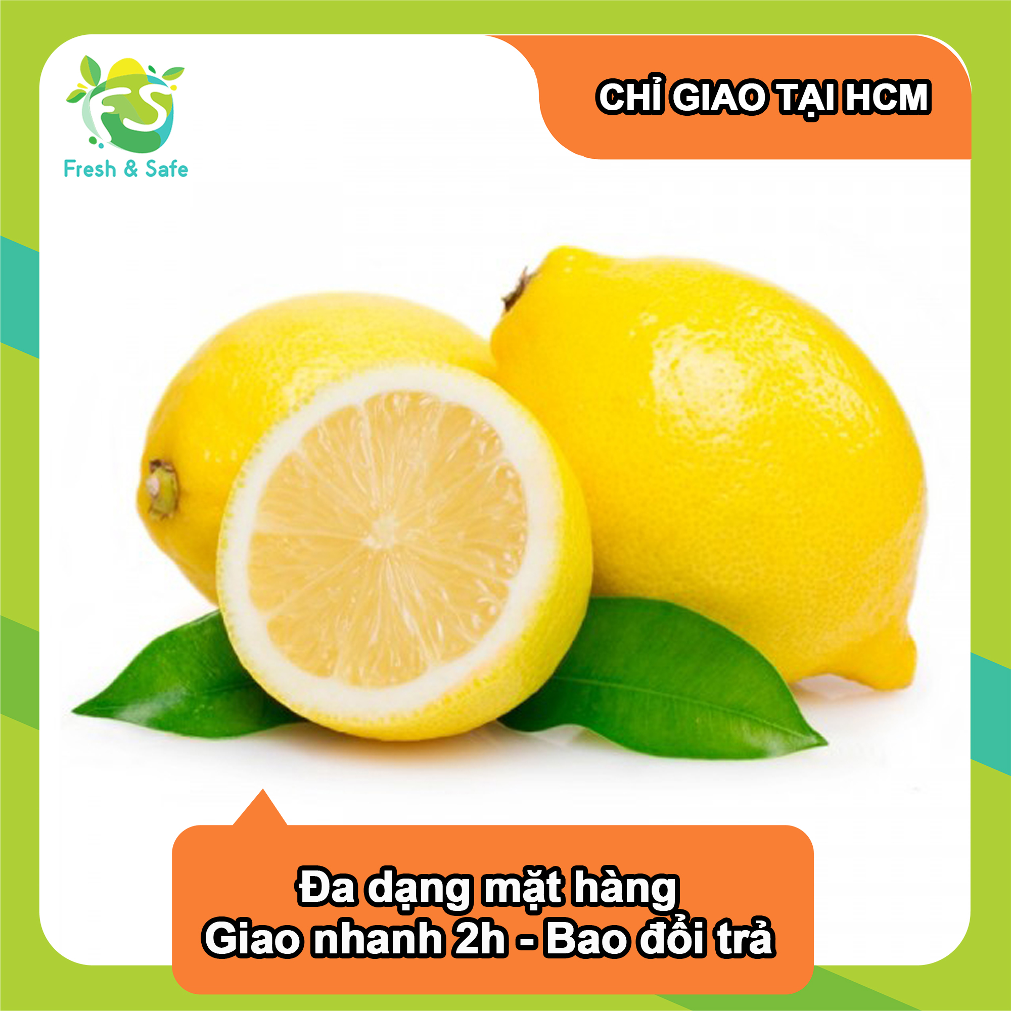 Chanh vàng nhập khẩu - 500g