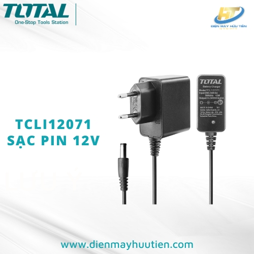 Đế sạc pin lithium-ion 12v total tcli12071