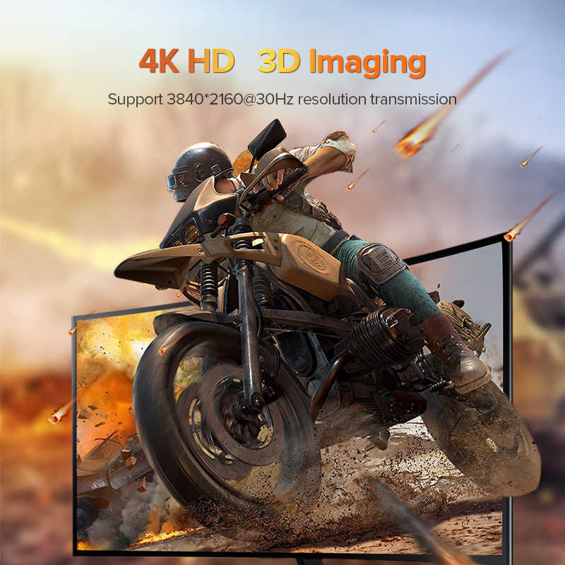 Cáp chuyển đổi HDMI sang Mini Displayport hỗ trợ 4K x 2K cao cấp dài 10cm UGREEN CM239 60352 Cáp chuyển đổi HDMI sang Mini Displayport hỗ trợ 4K x 2K cao cấp dài 10cm UGREEN CM239 60352