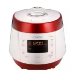 Nồi cơm áp suất điện tử Cuckoo CRP-PK1000S/P2RDVNCV, 1.8L, 1150W, cơ chế tỏa nhiệt 3 chiều, trắng đỏ - Bảo Hành 24 tháng - Hàng Chính Hãng