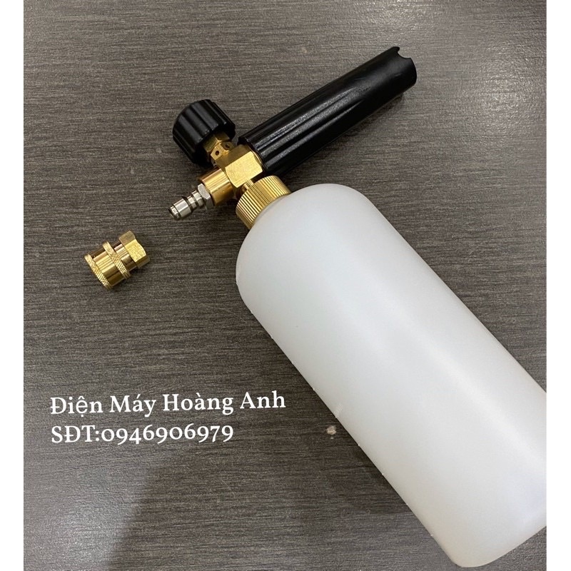 Bình phun bọt tuyết,bình xịt bọt tuyết rửa xe dung tích 1L